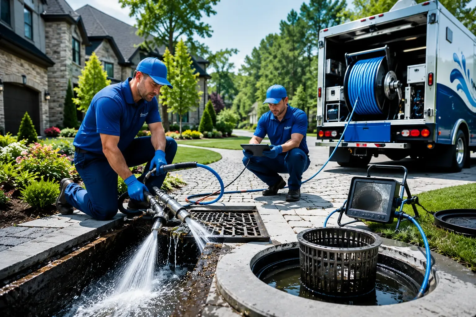 Local outdoor drain cleaning professionals in Una, SC